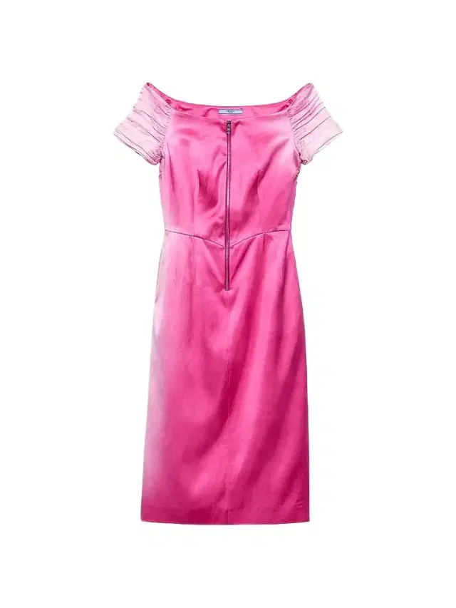 Women's Washed Duchesse Dress - Pink - Size 6