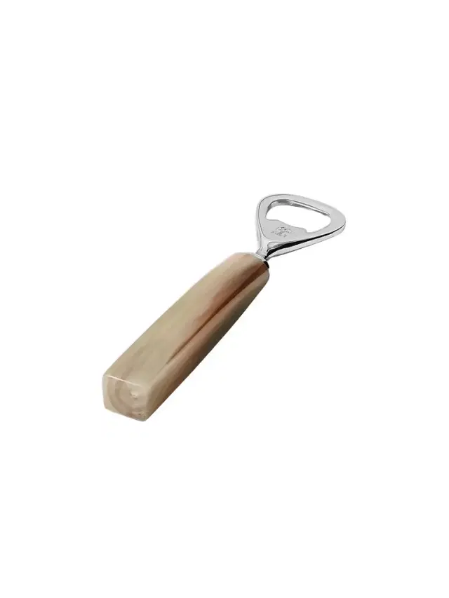 Brunello Cucinelli Buffalo Horn and Steel Bottle Opener