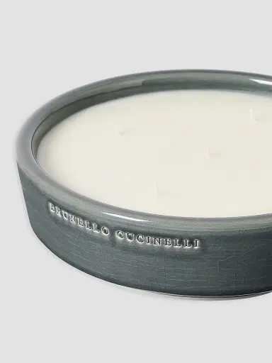 Brunello Cucinelli Extra Large Scented Candle in Ceramic Vessel | Thumbnail 2 Brunello Cucinelli Extra Large Scented Candle in Ceramic Vessel | Thumbnail 2