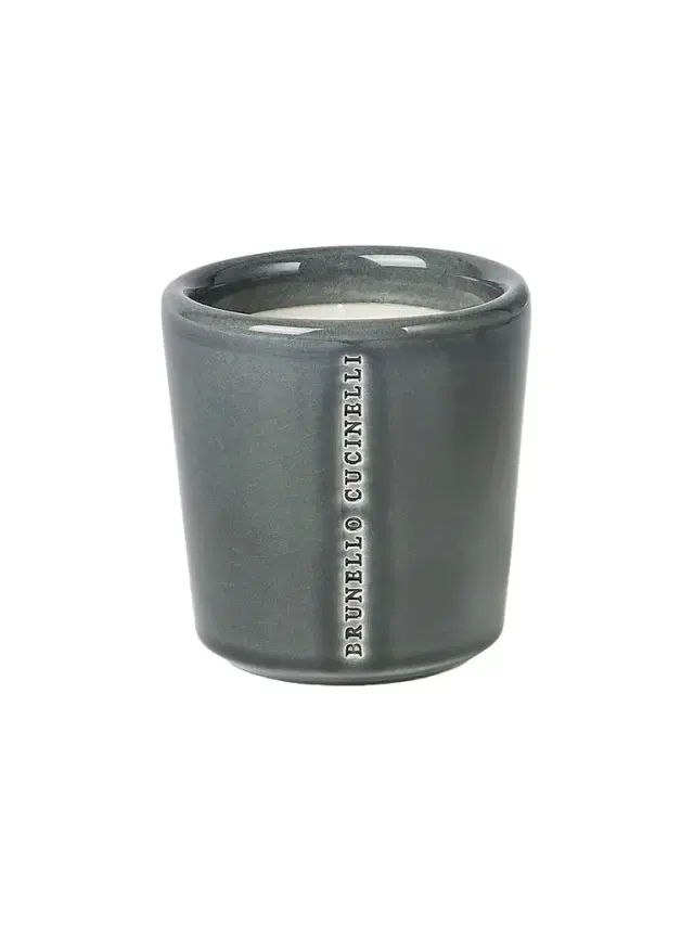 Brunello Cucinelli Scented Candle in Craquele Ceramic Vessel