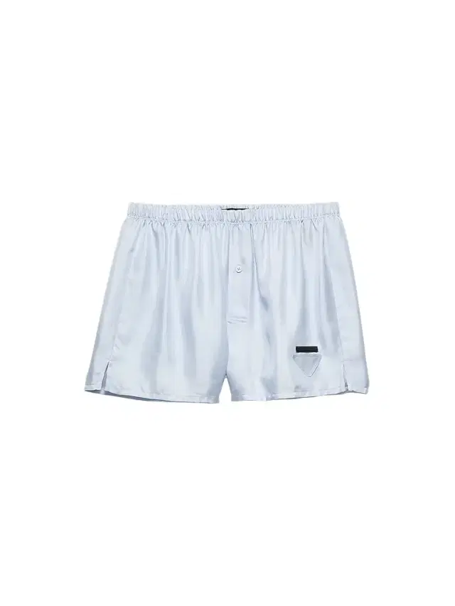 Prada Men's Silk Boxer Shorts - Blue