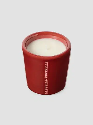 Brunello Cucinelli Scented Candle in Craquele Ceramic Vessel | Thumbnail 2