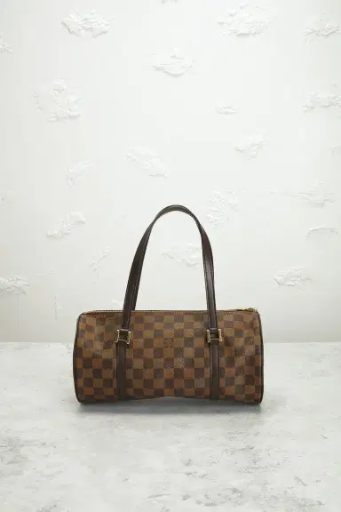 FWRD Renew Louis Vuitton Damier Ebene Papillon 30 Handbag | Thumbnail 3 FWRD Renew Louis Vuitton Damier Ebene Papillon 30 Handbag | Thumbnail 3