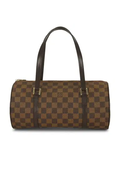 FWRD Renew Louis Vuitton Damier Ebene Papillon 30 Handbag | Thumbnail 1 FWRD Renew Louis Vuitton Damier Ebene Papillon 30 Handbag | Thumbnail 1