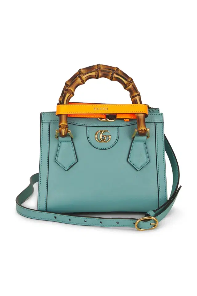 FWRD Renew Gucci Mini Diana Tote Bag
