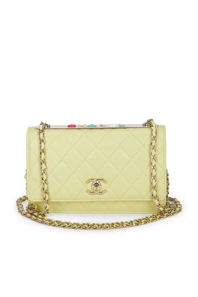 Chanel Lambskin Trendy CC Wallet On Chain Chanel Lambskin Trendy CC Wallet On Chain
