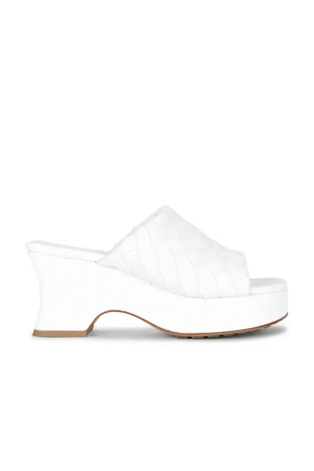 Bottega Veneta Rosita Kitten Wedge Mule
