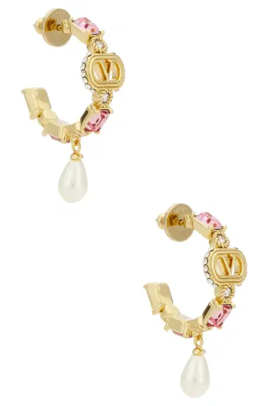 Valentino Garavani Ovalette Earrings | Thumbnail 1 Valentino Garavani Ovalette Earrings | Thumbnail 1