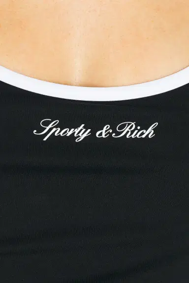 Sporty & Rich Signature Logo Sports Dress | Thumbnail 4