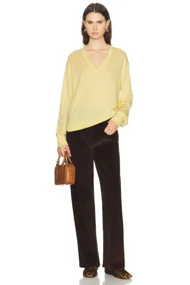 Guest In Residence The Airy V Sweater | Thumbnail 4