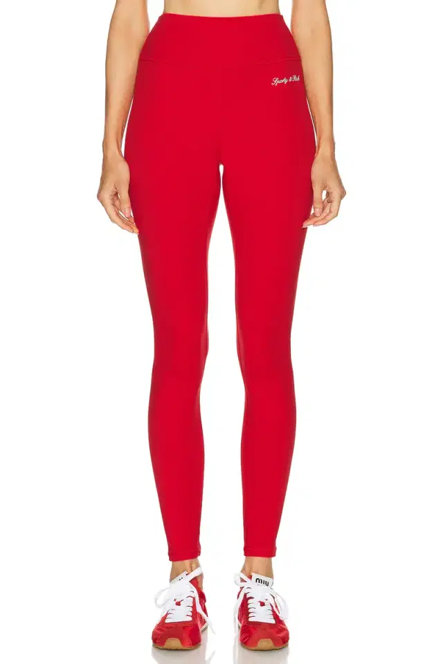 Sporty & Rich Signature Logo Legging