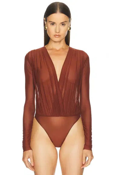 SEROYA Agnes Mesh Bodysuit | Thumbnail 2