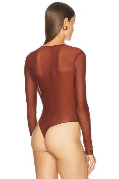 SEROYA Agnes Mesh Bodysuit | Thumbnail 4