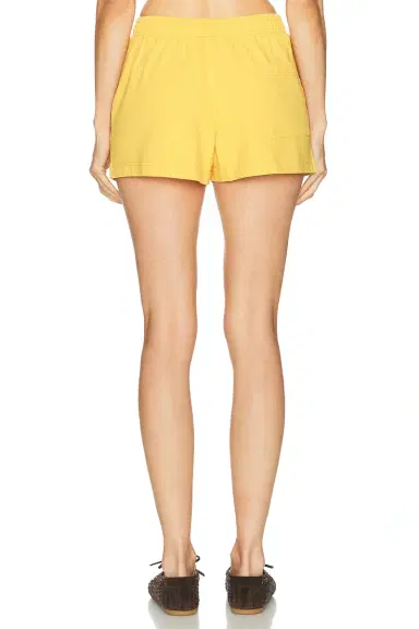 Sporty & Rich Title Embroidered Disco Short | Thumbnail 4 Sporty & Rich Title Embroidered Disco Short | Thumbnail 4
