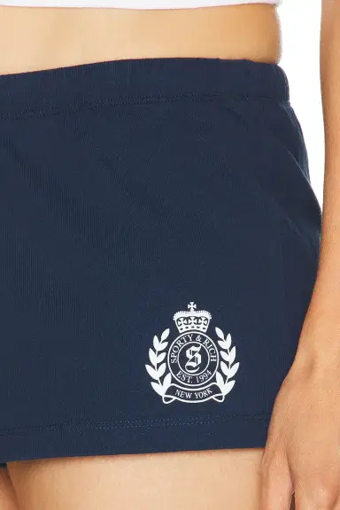 Sporty & Rich NY Crest Lounge Short | Thumbnail 6 Sporty & Rich NY Crest Lounge Short | Thumbnail 6