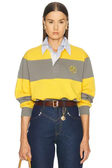Stella McCartney Colour Block Striped Polo | Thumbnail 1
