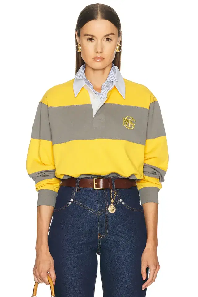 Stella McCartney Colour Block Striped Polo