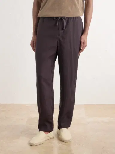 Orlebar Brown Alex Straight-Leg Linen Trousers - Men | Thumbnail 3