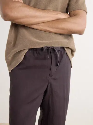 Orlebar Brown Alex Straight-Leg Linen Trousers - Men | Thumbnail 5