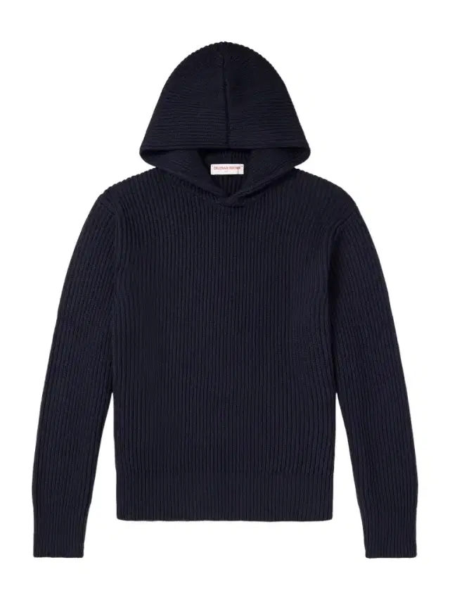 Orlebar Brown Kirk Ribbed Merino Wool Hoodie - Men