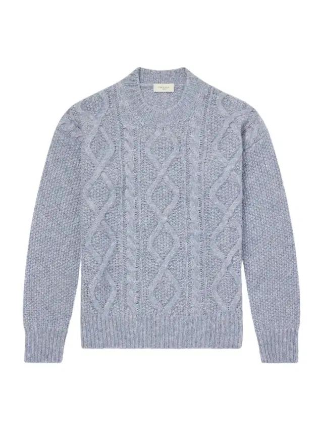 PIACENZA 1733 Cable-Knit Alpaca and Wool-Blend Sweater - Men