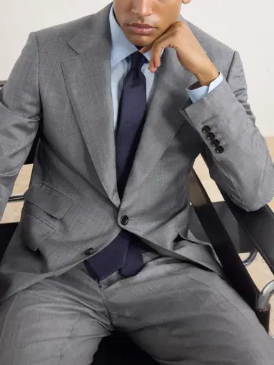 Zegna 8cm Silk-Jacquard Tie - Men | Thumbnail 2