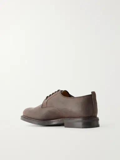 Church's Pentire Waxed-Suede Derby Shoes - Men | Thumbnail 4