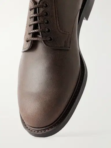Church's Pentire Waxed-Suede Derby Shoes - Men | Thumbnail 5
