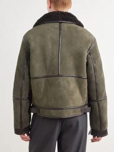 Polo Ralph Lauren Shearling Flight Jacket - Men | Thumbnail 4 Polo Ralph Lauren Shearling Flight Jacket - Men | Thumbnail 4