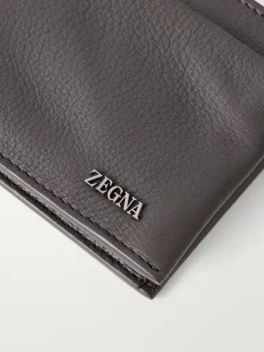 Zegna Secondskin Logo-Embellished Leather Billfold Wallet - Men | Thumbnail 2 Zegna Secondskin Logo-Embellished Leather Billfold Wallet - Men | Thumbnail 2