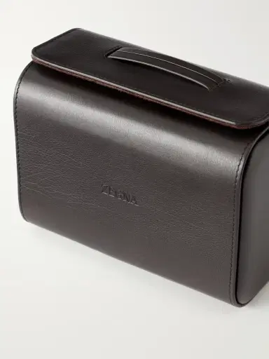 Zegna Secondskin Leather Watch Roll - Men | Thumbnail 3