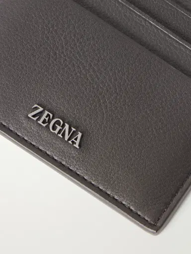 Zegna Secondskin Simple Logo-Embellished Leather Billfold Wallet - Men | Thumbnail 2 Zegna Secondskin Simple Logo-Embellished Leather Billfold Wallet - Men | Thumbnail 2