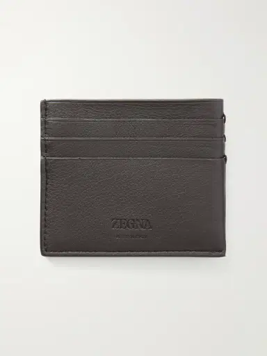 Zegna Secondskin Simple Logo-Embellished Leather Billfold Wallet - Men | Thumbnail 3 Zegna Secondskin Simple Logo-Embellished Leather Billfold Wallet - Men | Thumbnail 3