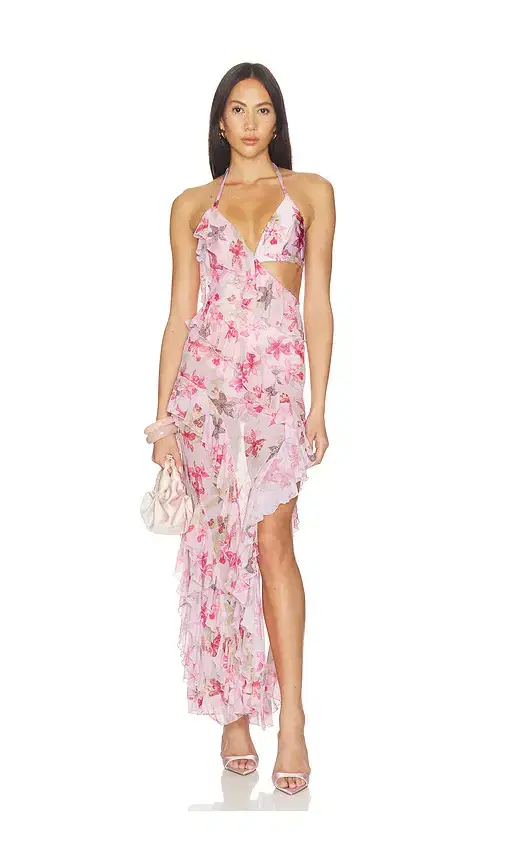 Orchid Bloom Long Dress Orchid Bloom Long Dress