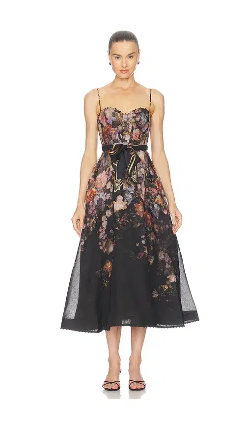 Zimmermann Valiant Corset Picnic Dress