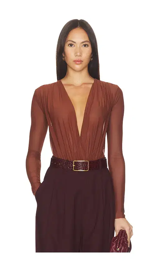 SEROYA Agnes Mesh Bodysuit