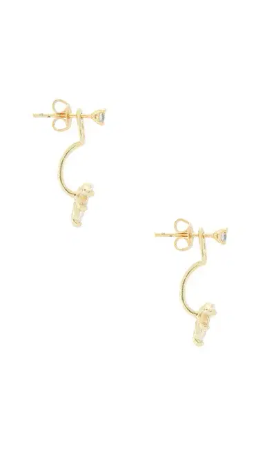 SHASHI Marquise Pearl Ear Jacket | Thumbnail 2