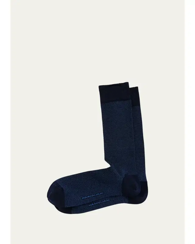 Microdot Cotton Socks