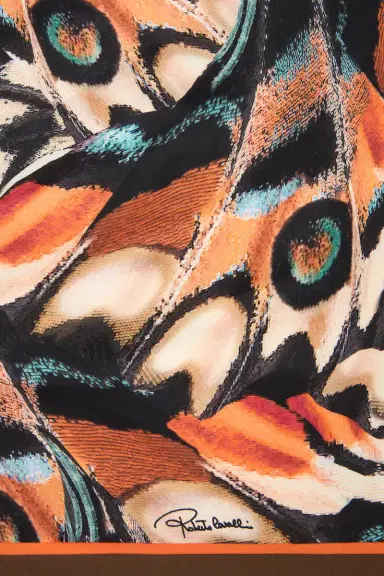 Roberto Cavalli Scarf With Butterfly Print | Thumbnail 2