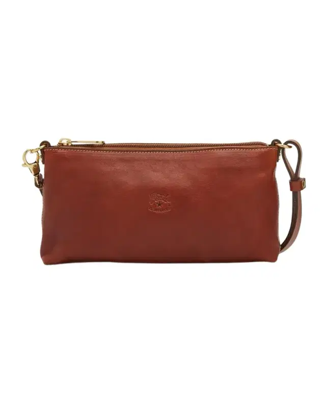 Il Bisonte Lucia Vachetta Leather Shoulder Bag