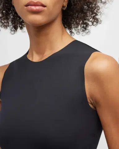 Commando Sleeveless Crewneck Neoprene Bodysuit | Thumbnail 5 Commando Sleeveless Crewneck Neoprene Bodysuit | Thumbnail 5