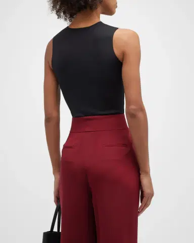 Commando Sleeveless Crewneck Neoprene Bodysuit | Thumbnail 6 Commando Sleeveless Crewneck Neoprene Bodysuit | Thumbnail 6