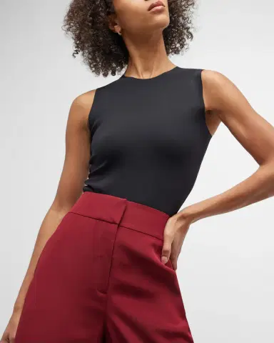 Commando Sleeveless Crewneck Neoprene Bodysuit | Thumbnail 7 Commando Sleeveless Crewneck Neoprene Bodysuit | Thumbnail 7
