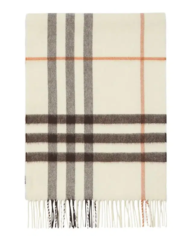 Burberry Giant Check Cashmere Scarf