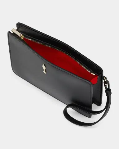 Christian Louboutin Bettina Leather Clutch | Thumbnail 9