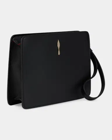 Christian Louboutin Bettina Leather Clutch | Thumbnail 10