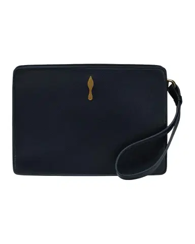 Christian Louboutin Bettina Leather Clutch | Thumbnail 1