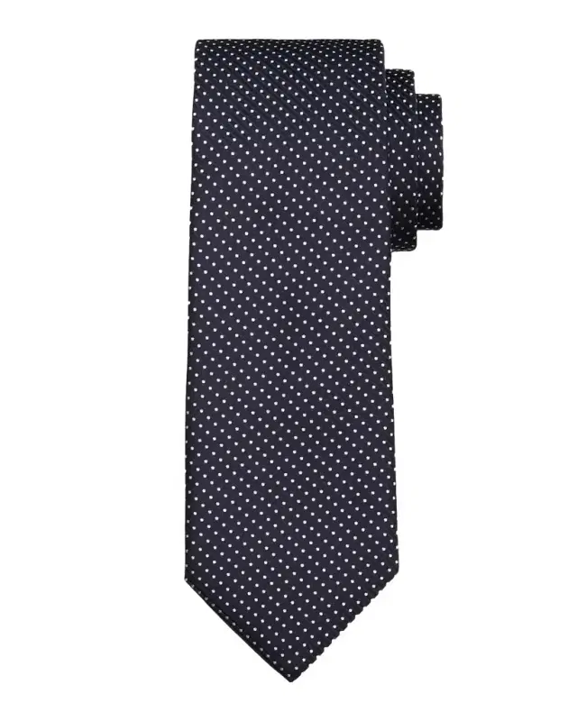 Canali Men's Silk Polka Dot Woven Tie
