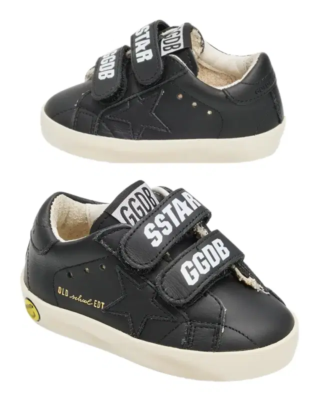 Golden Goose Kid's Old School Leather Sneakers, Toddler/Kid