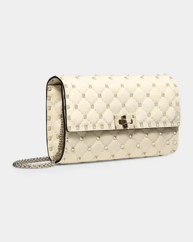 Valentino Garavani Quilted Rockstud Leather Shoulder Bag | Thumbnail 2 Valentino Garavani Quilted Rockstud Leather Shoulder Bag | Thumbnail 2